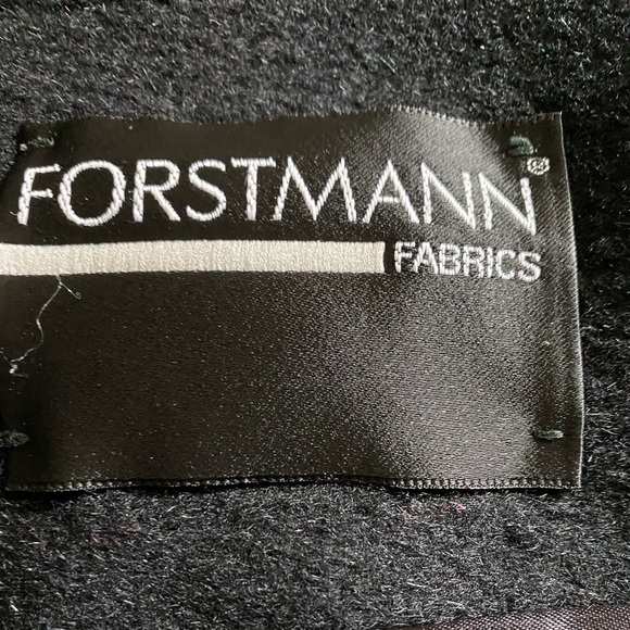 Vintage Forstmann NY Soft Pure Wool Button Coat Women S Old Money Quiet Luxury - Picture 3 of 6